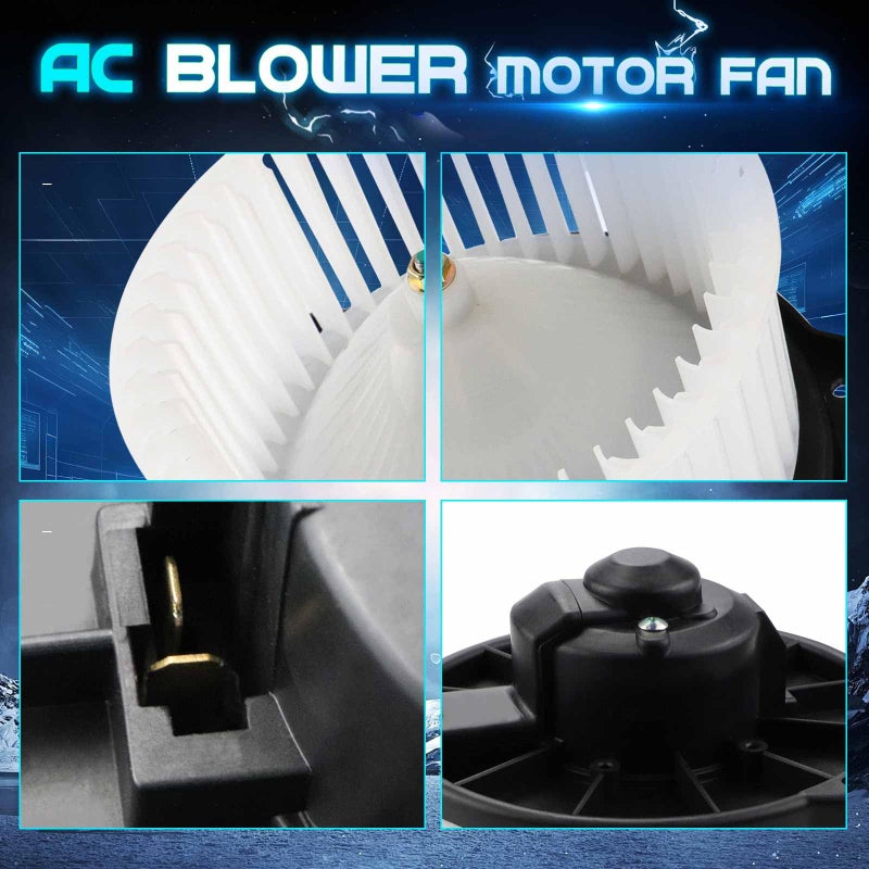 ILONPA Heater Blower Motor Fan for 1989-1995 Toyota Pickup, Toyota MR2/Tercel/Paseo/T100/RAV4, 1990-2005 Mazda Miata, Mazda MX-3/323/Protege, Mitsubishi Expo/Montero/Expo LRV, Eagle Summit 87103-42020 - Image 5